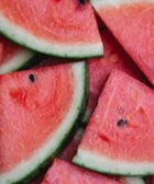 pieces of fresh juicy watermelon