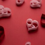 paper hearts for valentines day decoration
